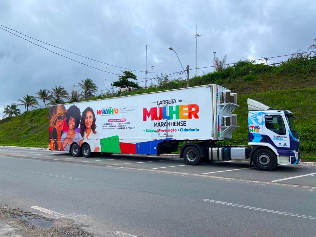 Projeto Carreta da Mulher Maranhense oferece atendimentos gratuitos em inúmeros bairros de São Luís