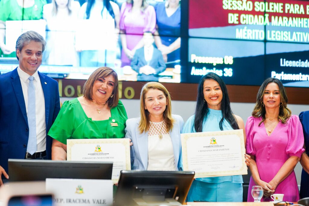 Alema homenageia com Título de Cidadã Maranhense e Medalha Sargento Sá mulheres de destaque em diversas áreas