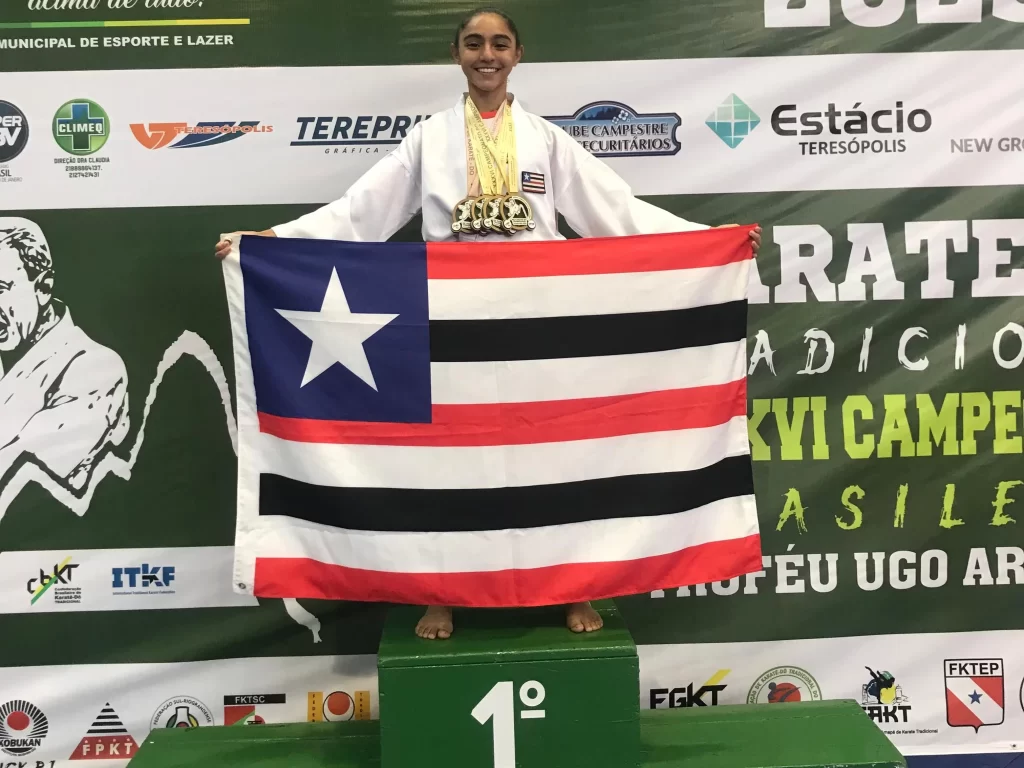 Maranhense conquista três medalhas de ouro no Campeonato Brasileiro de Karatê-Do Tradicional