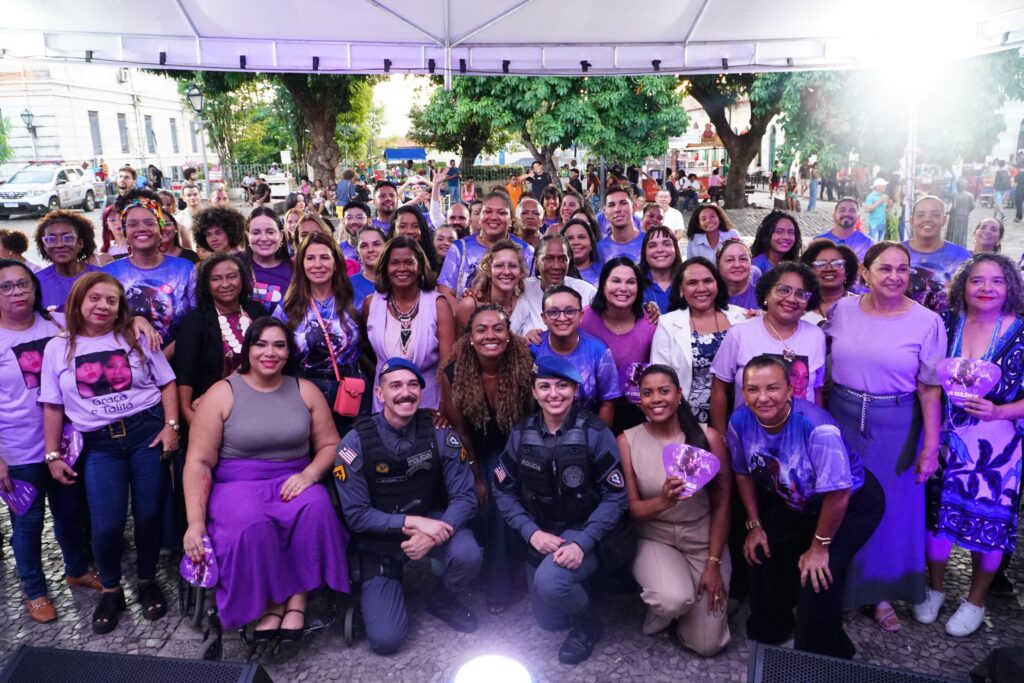 Governo do Maranhão encerra campanha Agosto Lilás com ato público no Centro Histórico